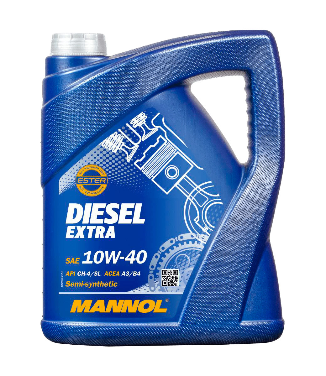 Моторное масло Mannol DIESEL EXTRA 10W-40, 5л